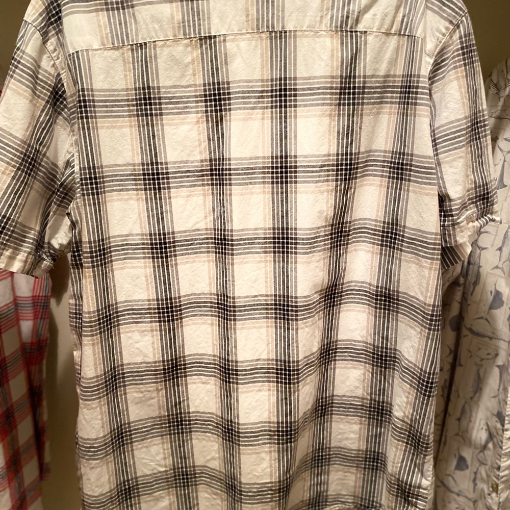 Columbia Men's XL Plaid Short Sleeve Shirt